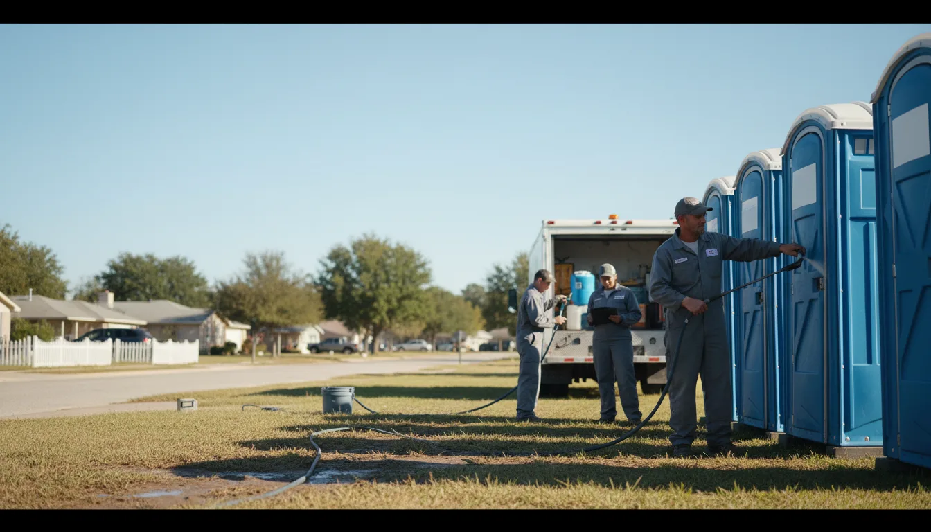 Long-Term Portable Toilet Rental in Vicksburg, MS near me